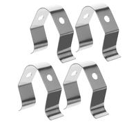 GANAZONO 4 Pièces Pince Thermomètre Inox pour Cuisine Support Clip Sécurisé Compatible Standard Lot Design Moderne