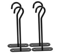 GANAZONO 4ensembles Crochets De Plafond pour Plantes Cintres De Montage Mural Crochets De Jardinière pour Suspension