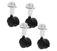 GANAZONO 4pièces De Remplacement pour Cages à Et Chiens roulettes Pivotantes avec Clip pour Transport Animaux Accessoires pour Nettoyage Et Mobilité Cages