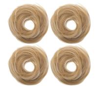 GANAZONO 4pièces Lot de Chignons Extensions Cheveux Femmes Maintien Antidérapant pour Usage Quotidien