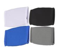 GANAZONO 4pièces Protège-mentonnière pour Casque de Football Cyclisme et Snowboard Lot de Coussinets de Protection pour Mentonnière de Casque de Hockey