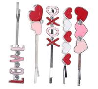 GANAZONO 5 Pièces épingle à cheveux d'amour pinces à cheveux enfants pince extra large petits clips hairpin hair clip Clips pour les cheveux épingle à cheveux pour femme Acier inoxydable
