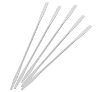 GANAZONO 5 pièces Spatules de Maquillage Acier Inoxydable Outils Mélange Cosmétique pour Fond de Teint Ongles Nail Art et Multifonction