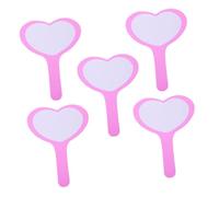 GANAZONO 5 pièces Tableau Blanc à Main Effaçable Unilatéral Forme Cœur Tableau Score Portable pour Étudiants Panneaux Vote et Notation Multifonctions