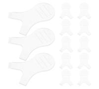 GANAZONO 50 Pièces Outil de Greffe de Cils Brosse à Greffer les Cils Peigne en Y en Plastique Léger pour Débutants Maquillage des Yeux la Maison