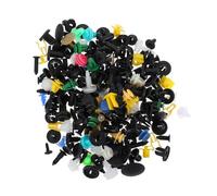 GANAZONO 500 pièces Clips Push Plastique pour Voiture Agrafes Mixtes Durables Résistantes Chaleur Fixation Multi Usage pour Garniture Pare Chocs et Panneaux Remplace Clips Décoratifs et