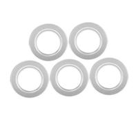 GANAZONO 5pièces Anneaux Anti-Morsure Métal pour Nichoirs Bois Accessoires Robustes pour Nichoirs Oiseaux Et Boîtes De Reproduction Faciles à Installer Et Pratique