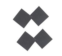 GANAZONO 6 paires Patins Antidérapants Carrés pour Talons Hauts Semelles Autocollantes Résistantes à Usure Noir Accessoires Chaussures pour Meilleure Adhérence et Du Bruit