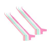 GANAZONO 60 pièces Outils de Rehaussement de Cils Kit Lash Lift avec Bâtonnets et Brosse Y Longue pour Grafting et Arrangement Précis Couleur Aléatoire Couleur Aléatoire