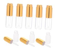 GANAZONO 8 pièces Flacons Pipette pour Huile Essentielle Transparent Bouteilles Rechargeables pour Parfum et Essence Liquide Bouteilles avec Compte-gouttes Anti-fuite pour Usage Domestique