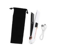 GANAZONO à Boucler sans Fil Professionnel Lisseur Portable 100% Voyage Compact pour Cheveux Raides ou Boucles Rechargeable USB