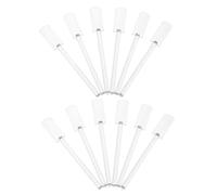 GANAZONO Accessoires Nail Art 32 Bâtonnets Testeurs Transparents pour Vernis à Ongles Organisateur pour Présentation et Entraînement des Prothésistes Ongulaires