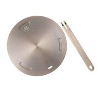 GANAZONO Adaptateur Induction pour Diffusion de Chaleur Plaque en Acier Inoxydable Plaque Chauffante pour Contrôle Température à Cuisinière à Gaz Cuisine