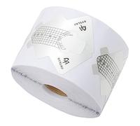 GANAZONO Autocollants Guide D'ongle En Aluminium Forme Poisson 300 Pièces Épais Outil Nail Art Extensions Manucure Professionnelle Et Amateurs Salon