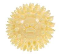 GANAZONO Balle Interactive pour Chien à Mâcher Dentaire pour Chiot Balle TPR Résistante avec Picots Accessoire Ludique pour Entraînement et Jeu Quotidien