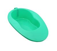 GANAZONO Bassin de Lit Urinoir Poignée, Plastique Lisse, Capacité Standard, Urinoir pour Patient Alité et Personnes Âgées, Adapté Femmes Enceintes, Aide Hygiénique pour Soins à Domicile