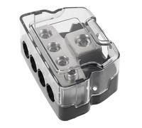 GANAZONO Bloc de Distribution Audio pour Amplificateur Répartiteur de Puissance avec Fusible et Blocs de pour Systèmes Audio de Voiture Amélioration Qualité Sonore et Installation