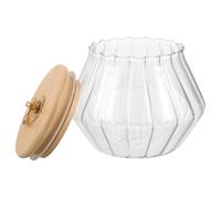 GANAZONO Bocal en Verre pour Lessive Couvercle, Rangement la Cuisine