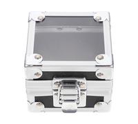 GANAZONO Boîte de Rangement pour Têtes de Ponçage Manucure Organisateur Compact Noir et Portable pour Forets de Perceuse Ongulaire