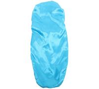 GANAZONO Bonnet de Nuit Satin Long Tube Bleu Ciel pour Cheveux Bouclés Femmes Confortable Réutilisable et Ajusté pour Cheveux Longs Tresses Extensions