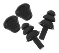 GANAZONO Bouchons D'oreilles Insonorisants Et Étanches, Lot De 2 Paires, Protection Auditive Imperméable, Adaptés Pour Natation Et Étude, Bouchons Confortables Unisexes