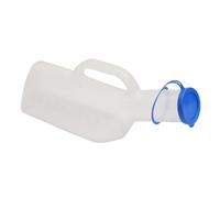 GANAZONO Bouteille de Chambre Plastique 1000 Ml Couvercle Urinoir Grand Volume pour Hommes et Femmes Pot de Chambre pour Personnes Âgées et Garçon et Filles Usage Nocturne et