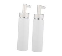 GANAZONO Bouteille de Lotion Portable Lot de 2 200 Ml Vide à Pompe Rechargeable pour Shampoing et Gel Récipient de Voyage pour Maison Bureau