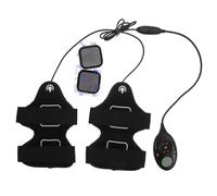GANAZONO Ceinture Amincissante pour Jambes et Bras 220w 3.7v Noire | Tissu, Contrôle Intelligent Microélectronique, Pratique au Quotidien, pour Cuisses et Mollets