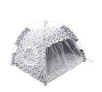 GANAZONO Chat Abri pour Animaux pour Intérieur Extérieur avec Protection Nuisibles Bonne Circulation Air