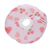 GANAZONO Collerette Anti-grattage Chat et Chien S Rose Forme de Cœur Collerette de Récupération Confortable et Protectrice pour Convalescence Ajustable et Légère Protège Léchage et