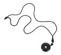 GANAZONO Collier Cristal avec Pendentif Traditionnel Collier Chinois Pierre Sûre Accessoire de Soirée pour Homme et Femme