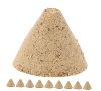 GANAZONO Cônes de Moxibustion à Fleurs Rouges 20 Pcs, Bâtonnets de Moxa Jumbo en Moxa de Carthame, Appareil de Moxibustion Multifonctionnel Compact pour Maison, Traditionnel Santé,