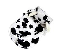 GANAZONO Costume De Vache Créatif pour Chien Vêtements Amusants pour Animaux De Compagnie Tenue Originale pour Petites Bêtes pour Photos Adorables
