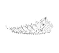 GANAZONO Couronne de Mariée Alliage et Baroque Diadème Éclatant pour Mariage Anniversaire et Fête Accessoire Unique pour Femmes