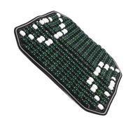 GANAZONO Coussin de Siège Perles de Bois Rafraîchissant pour Voiture Ventilation Naturelle Support Ferme et Massage Facile à Installer et Entretenir Design Unique