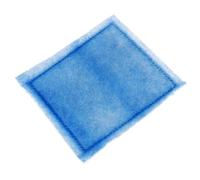 GANAZONO Coussinet de Purification pour Aquarium en Éponge Bleue, Haute Perméabilité et Absorption d'eau, Adapté aux Aquariums d'eau Douce et Salée