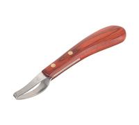 GANAZONO Couteau à Sabot Compact Acier Manganèse Outil Ergonomique de Maréchal-ferrant Résistant à Usure pour Soins Quotidiens des Sabots de Chevaux