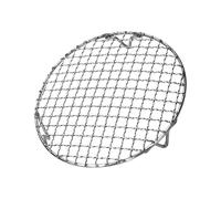 GANAZONO Cuisson Ronde INOX avec Renforcés Résistant Chaleur pour Barbecue Adaptée Aux Steaks Poissons Crevettes Et Légumes Extérieur