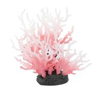 GANAZONO Décoration Aquarium Artificiel Réaliste Rouge Vif Modèle de Simulé pour Bassin Poisson Accessoire Décoratif Léger et Compact pour Maison Bureau