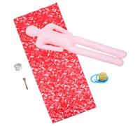 GANAZONO Décoration Halloween Suspendue Corps Mort Plastique Durable avec Détails Sanglants pour Fêtes et Extérieur Effrayant