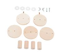 GANAZONO Échelle Décorative Bois pour Hamster Accessoire De Jeu Pratique Habitat Sécurisé pour Petits Rongeurs Facile à Nettoyer Et Résistant