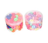 GANAZONO Élastiques à Cheveux Sans Couture Colorés Pour Tout-petits 200 Pièces Élastique Pour De Cheval Souple Usage Quotidien