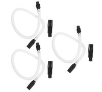 GANAZONO Ensemble 3 Tubes Embouchure Flexibles en Plastique pour Mélodica Accessoires pour Piano à Air Utilisés en Cours de Musique pour Élèves du Primaire