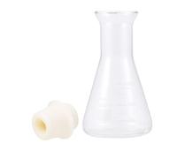 GANAZONO Erlenmeyer Verre avec Bouchon Large Fiole Conique de Laboratoire pour Chimie et Expériences Scolaires Mixage Uniforme et Résistance Élevée