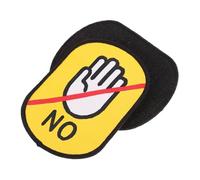 GANAZONO Étiquettes D'identification et Autocollants pour Laisse de Chien Imperméables Réutilisables, 2 Pièces, Signalisation Sociale « Ne Pas Toucher », pour Colliers et Harnais, Animaux