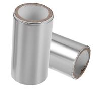 GANAZONO Feuilles D'aluminium pour Dissolvant Gel Ongles, 2 Rouleaux de 3 Mètres, Papier Aluminium Fin, Multifonction, pour Dépose Vernis Gel à Domicile et Soins Esthétiques