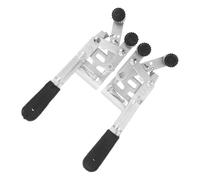 GANAZONO Frein à Main pour Fauteuil à Roues avec Fixation par Vis Latérale Double Pince pour Stabilité Renforcée de Rechange Fiables pour Réparation Manuelle