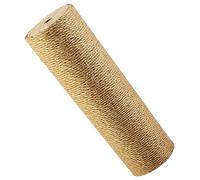 GANAZONO Griffoir pour Chat en Corde Naturelle Et Bois Massif, Poteau à Gratter Résistant 7 Cm x 35 Cm, Accessoire pour Chats D'intérieur Et Chatons, Remplacement Solide De Colonne à Griffer