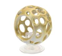 GANAZONO Grotte Creuse pour Aquarium 1 Pièce Abri Sécurisé pour Poissons Betta et Crevettes Ornement Décoratif Solide Compatible Cichlidés Cachette Naturelle pour Reproduction et