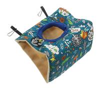 GANAZONO Hamac Suspendu pour Oiseaux Nid Doux Coton pour Perroquets Et Perruches Abri Chaleureux pour Petits Animaux pour Fêtes Confort des Oiseaux